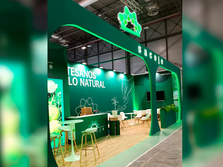 Stand Sacoje en Fruit Attraction Madrid — diseño Expecto