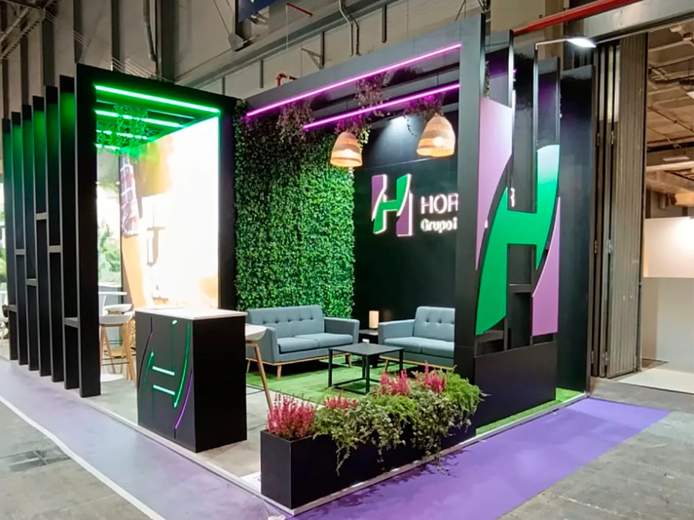 Stand Hortiberia en Fruit Attraction — diseño Expecto