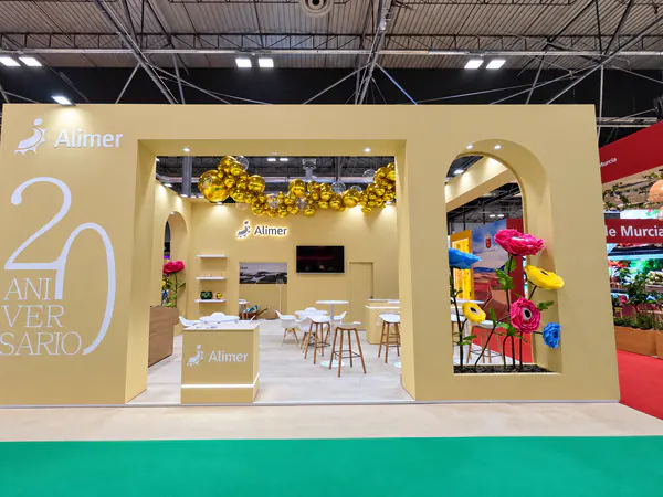 Alimer exhibition stand at Fruit Attraction 2026, IFEMA Madrid