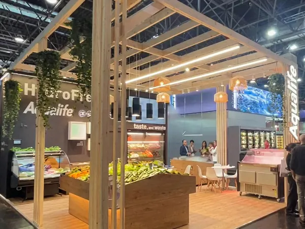 Aqualife stand at EuroShop, Düsseldorf