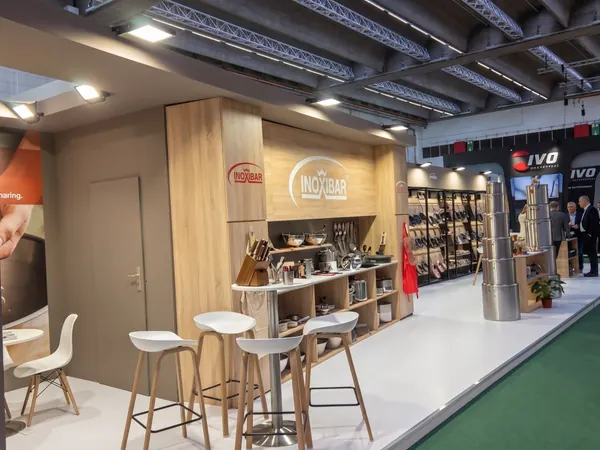 Inoxibar stand at Ambiente, Frankfurt