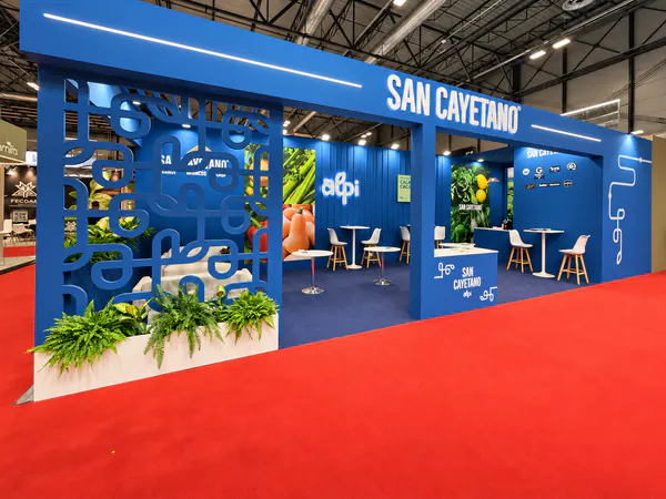 San Cayetano exhibition stand at Fruit Attraction 2026, IFEMA Madrid