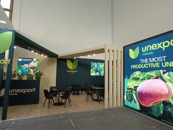 Unexport stand at Fruit Logistica, Berlin